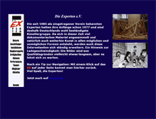 Tablet Screenshot of die-experten.de